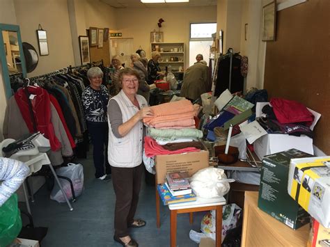 setting up a charity shop.